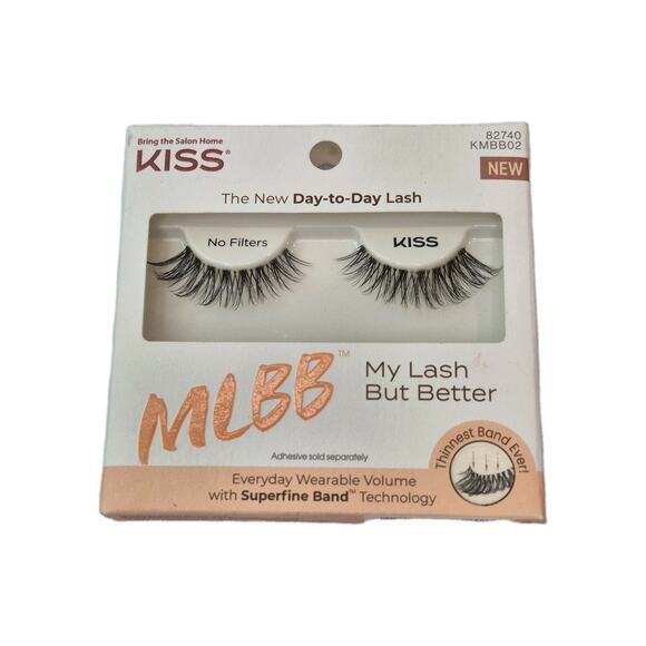 KISS My Lash But Better No Filters False Eyelashes BNIB Natural Look - Picture 2 of 5